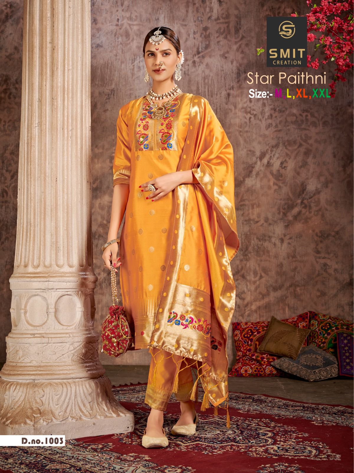 Smit Star Paithni Fancy Festive Wear Wholesale Readymade Suits